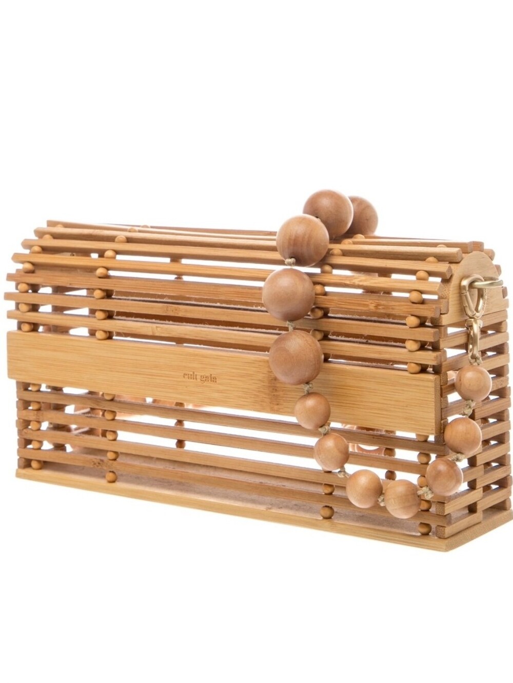 Cult Gaia Sylva bamboo bag